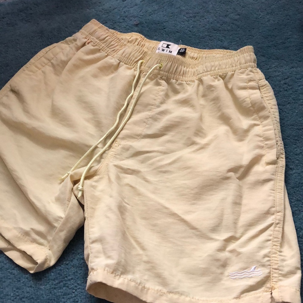 Yellow Cotton On Swim Shorts